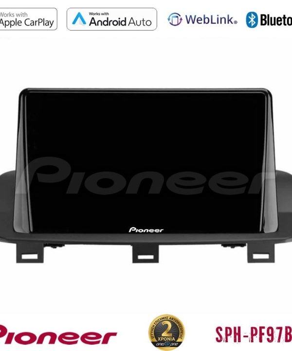 Kimpiris - Pioneer SPH-PF97BT Series Nissan Qashqai J12 & X-Trail T33 Multimedia Station 9" (Tablet Style) Με Carplay & Android Auto