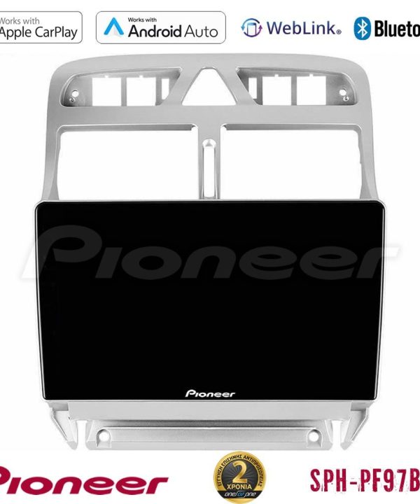 Kimpiris - Pioneer SPH-PF97BT Series    Peugeot 307 2002-2008 Multimedia Station 9" (Tablet Style) Με Carplay & Android Auto