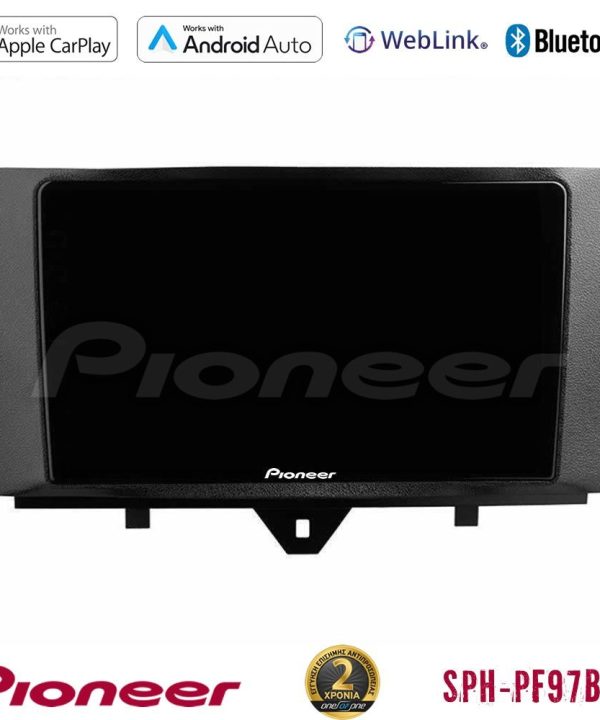 Kimpiris - Pioneer SPH-PF97BT Series    Smart 451 Facelift Multimedia Station 9" (Tablet Style) Με Carplay & Android Auto