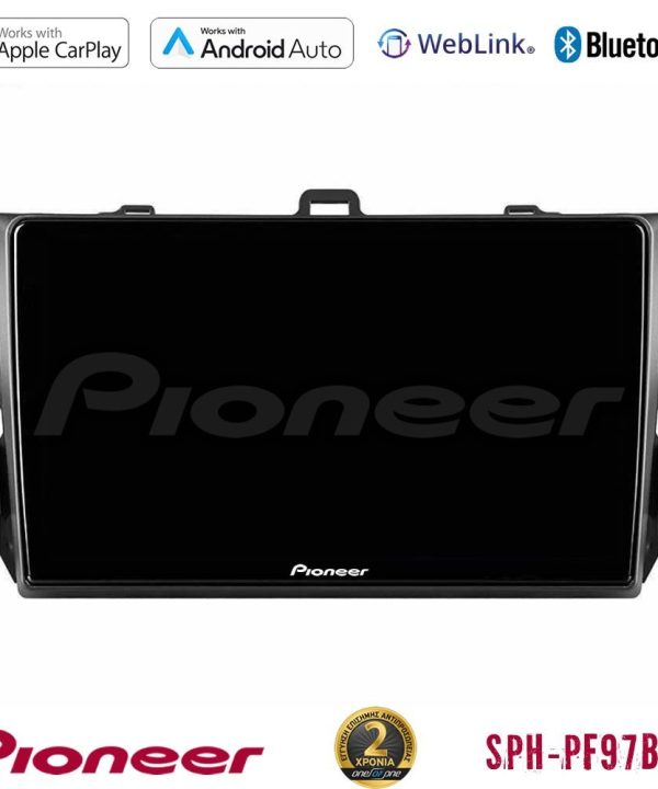 Kimpiris - Pioneer SPH-PF97BT Series    Toyota Corolla 2007-2012 Multimedia Station 9" (Tablet Style) Με Carplay & Android Auto