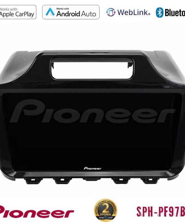 Kimpiris - Pioneer SPH-PF97BT Series Toyota iQ 2008 – 2015    Multimedia Station 9" (Tablet Style) Με Carplay & Android Auto