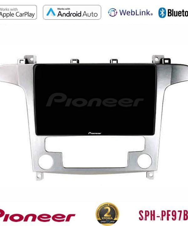 Kimpiris - Pioneer SPH-PF97BT Series Ford S-Max 2006-2012    Multimedia Station 9" (Tablet Style) Με Carplay & Android Auto