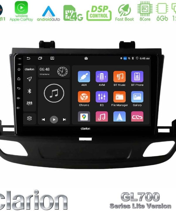 Kimpiris - Clarion GL700 Lite Series 8Core Android11 6+128GB Opel Insignia 2 2017-2020 Navigation Multimedia Tablet 9" Με Carplay & Android Auto