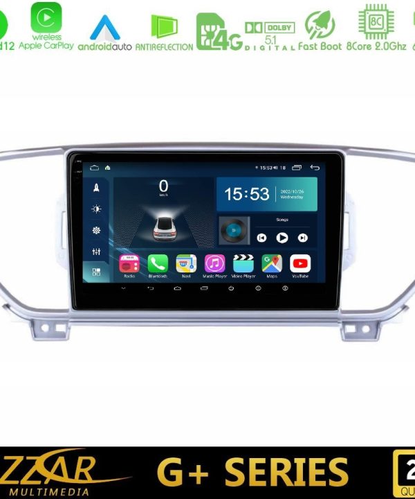 Kimpiris - Bizzar G+ Series Kia Sportage 2016-2018 8core Android12 6+128GB Navigation Multimedia Tablet 9"