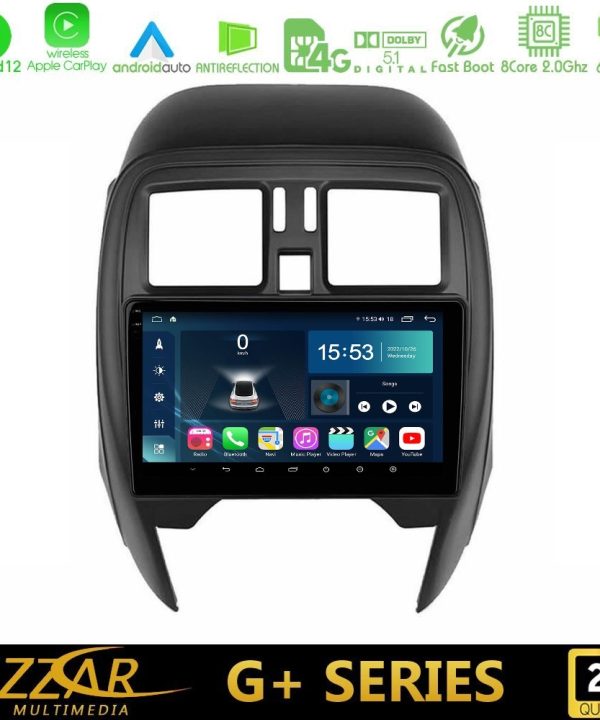Kimpiris - Bizzar G+ Series Nissan Micra 2013-2016 8core Android12 6+128GB Navigation Multimedia Tablet 9"