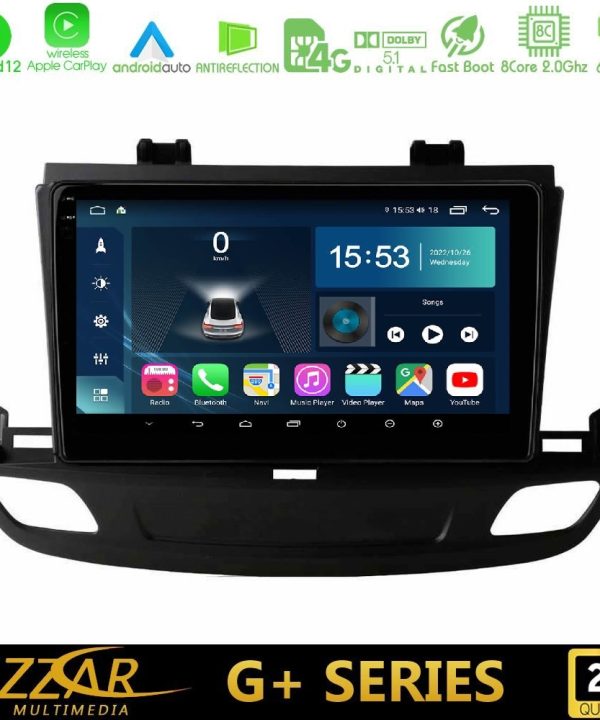 Kimpiris - Bizzar G+ Series Opel Insignia 2 2017-2020 8core Android12 6+128GB Navigation Multimedia Tablet 9"