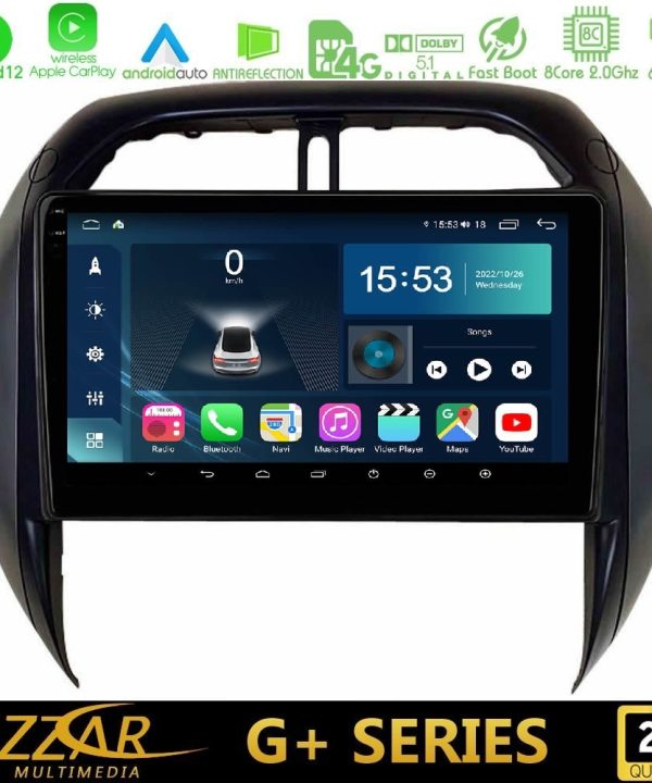Kimpiris - Bizzar G+ Series Toyota RAV4 2001 – 2005 8core Android12 6+128GB Navigation Multimedia Tablet 9"