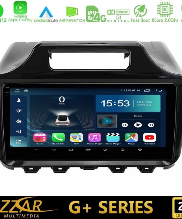 Kimpiris - Bizzar G+ Series Toyota iQ 2008 – 2015 8core Android12 6+128GB Navigation Multimedia Tablet 9"
