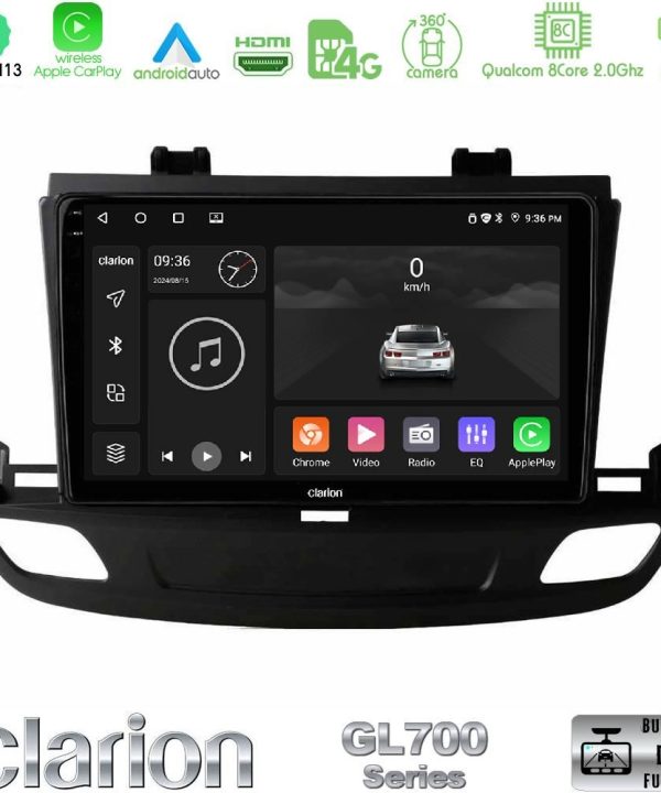 Kimpiris - Clarion GL700 Series 8Core Android13 4+64GB Opel Insignia 2 2017-2020 Navigation Multimedia Tablet 9" Με Carplay & Android Auto