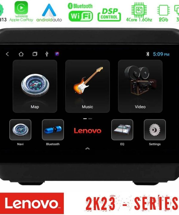 Kimpiris - Lenovo Car Pad Jeep Wrangler 2018-> 4Core Android 13 2+32GB Navigation Multimedia Tablet 9"
