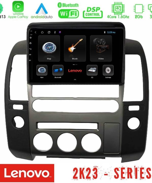 Kimpiris - Lenovo Car Pad Nissan Navara / Pathfinder 2006-2012 (με εργ.οθόνη) 4Core Android 13 2+32GB Navigation Multimedia Tablet 9"