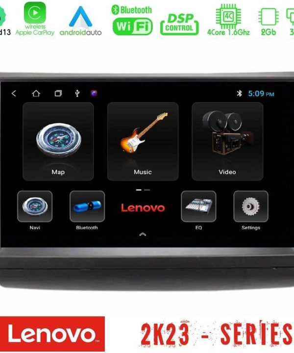 Kimpiris - Lenovo Car Pad Toyota Prius 2004-2009 4Core Android 13 2+32GB Navigation Multimedia Tablet 9"