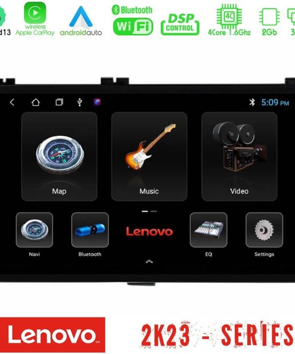 Kimpiris - Lenovo Car Pad Toyota Corolla/Auris 2017-2019 4Core Android 13 2+32GB Navigation Multimedia Tablet 9"