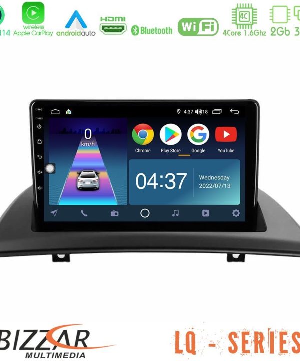 Kimpiris - Bizzar LQ Series 4Core Android14 2+32GB BMW E83 Navigation Multimedia Tablet 9" Με Carplay & Android Auto