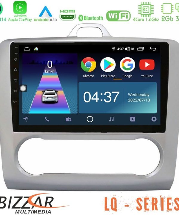 Kimpiris - Bizzar LQ Series 4Core Android14 2+32GB Ford Focus Auto AC Navigation Multimedia Tablet 9" Με Carplay & Android Auto