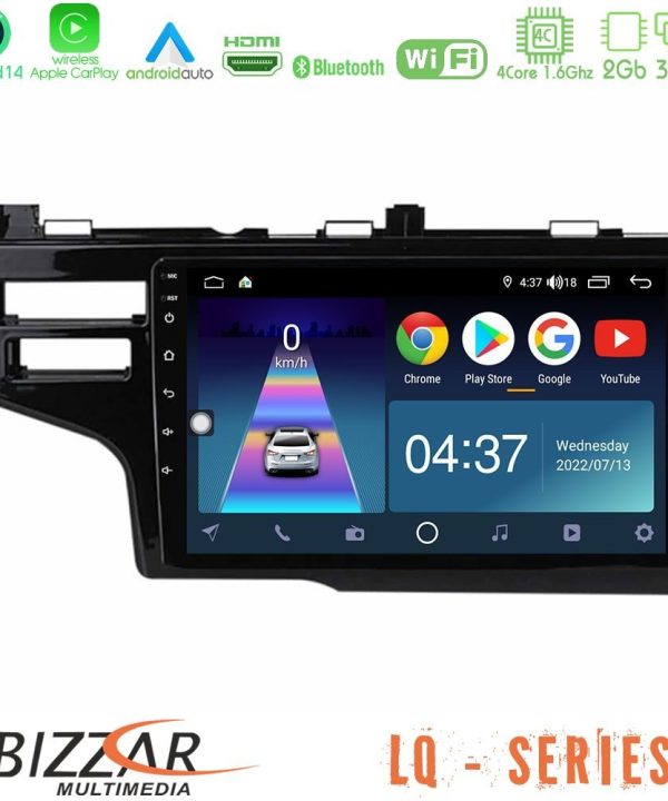 Kimpiris - Bizzar LQ Series 4Core Android14 2+32GB Honda Jazz 2013-2020 Navigation Multimedia Tablet 9" Με Carplay & Android Auto