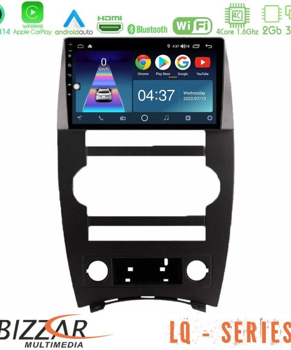 Kimpiris - Bizzar LQ Series 4Core Android14 2+32GB Jeep Commander 2007-2008 Navigation Multimedia Tablet 9" Με Carplay & Android Auto