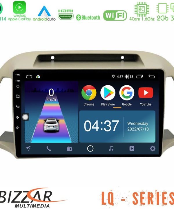 Kimpiris - Bizzar LQ Series 4Core Android14 2+32GB Nissan Micra K12 2002-2010 Navigation Multimedia Tablet 9" Με Carplay & Android Auto