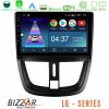 Kimpiris - Bizzar LQ Series 4Core Android14 2+32GB Peugeot 207 Navigation Multimedia Tablet 9" Με Carplay & Android Auto