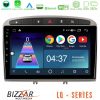 Kimpiris - Bizzar LQ Series 4Core Android14 2+32GB Peugeot 308/RCZ Navigation Multimedia Tablet 9" (Ασημί Χρώμα) Με Carplay & Android Auto