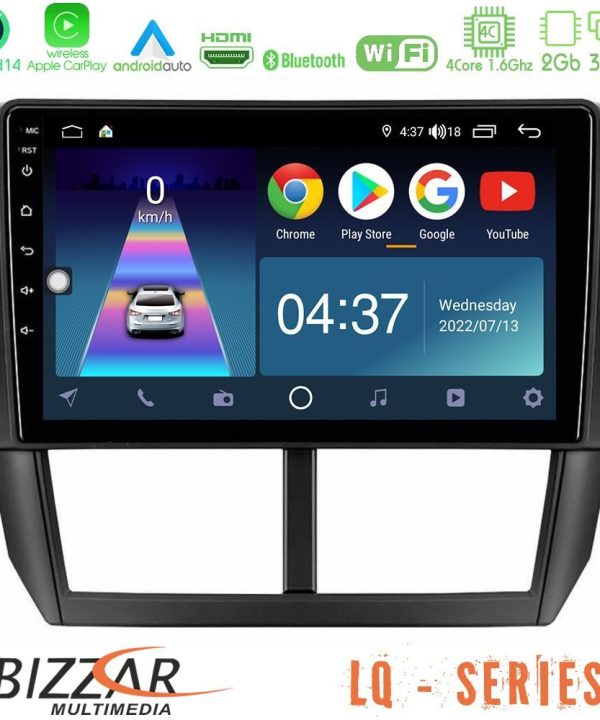 Kimpiris - Bizzar LQ Series 4Core Android14 2+32GB Subaru Forester Navigation Multimedia Tablet 9" Με Carplay & Android Auto