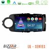 Kimpiris - Bizzar LQ Series 4Core Android14 2+32GB Toyota Yaris Navigation Multimedia Tablet 9" (Μαύρο Χρώμα) Με Carplay & Android Auto