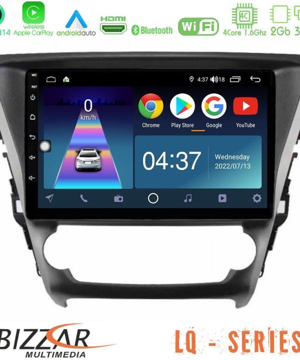 Kimpiris - Bizzar LQ Series 4Core Android14 2+32GB Toyota Avensis 2015-2018 Navigation Multimedia Tablet 9" Με Carplay & Android Auto