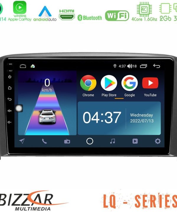Kimpiris - Bizzar LQ Series 4Core Android14 2+32GB Volvo S80 1998-2006 Navigation Multimedia Tablet 9" Με Carplay & Android Auto