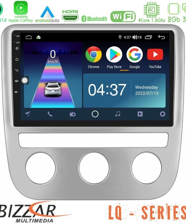Kimpiris - Bizzar LQ Series 4Core Android14 2+32GB VW Scirocco/ Eos Navigation Multimedia Tablet 9" Με Carplay & Android Auto