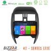 Kimpiris - Bizzar 4T Series Nissan Micra 2013-2016 4Core Android13 2+32GB Navigation Multimedia Tablet 9"
