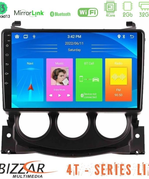 Kimpiris - Bizzar 4T Series Nissan 370Z 2009-2013 4Core Android13 2+32GB Navigation Multimedia Tablet 9"