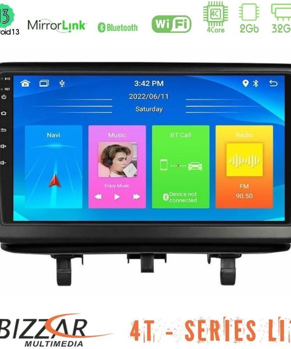 Kimpiris - Bizzar 4T Series Opel Meriva B 2010-2017 4Core Android13 2+32GB Navigation Multimedia Tablet 9"