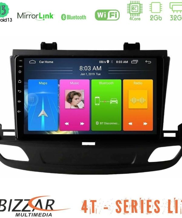 Kimpiris - Bizzar 4T Series Opel Insignia 2 2017-2020 4Core Android13 2+32GB Navigation Multimedia Tablet 9"