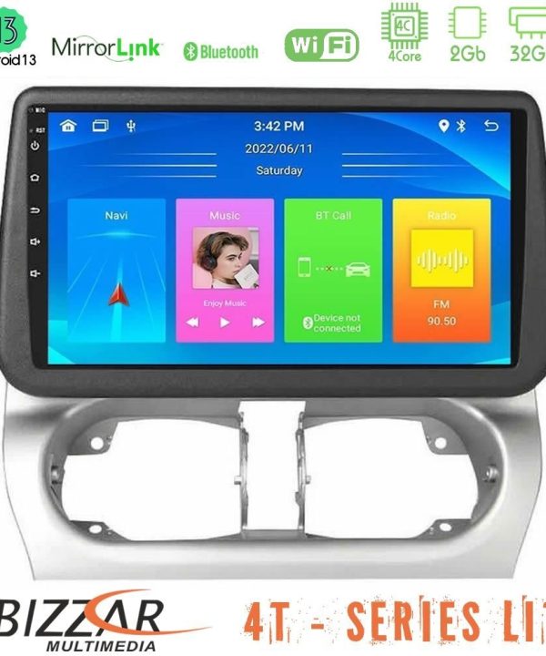 Kimpiris - Bizzar 4T Series Opel Corsa C/Combo C 4Core Android13 2+32GB Navigation Multimedia Tablet 9"