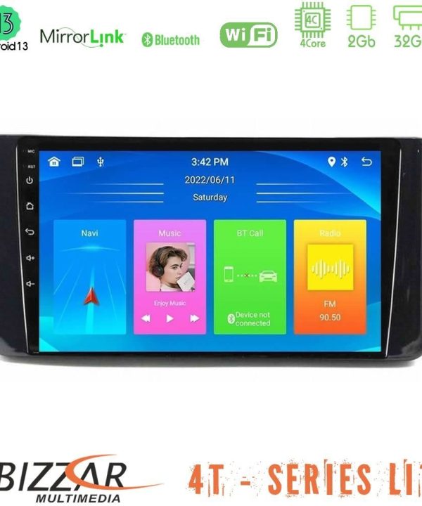 Kimpiris - Bizzar 4T Series Skoda Kamiq 2019-2022 4Core Android13 2+32GB Navigation Multimedia Tablet 9"