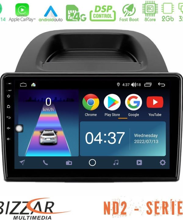Kimpiris - Bizzar ND2 Series 8Core Android14 2+32GB  Ford Ecosport 2018-2020 Navigation Multimedia Tablet 10" Με Carplay & Android Auto