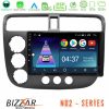 Kimpiris - Bizzar ND2 Series 8Core Android14 2+32GB  Honda Civic 2001-2005 Navigation Multimedia Tablet 9" Με Carplay & Android Auto