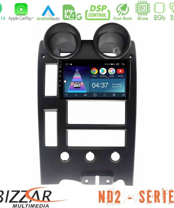 Kimpiris - Bizzar ND2 Series 8Core Android14 2+32GB  Hummer H2 2002-2007 Navigation Multimedia Tablet 9" Με Carplay & Android Auto