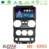 Kimpiris - Bizzar ND2 Series 8Core Android14 2+32GB  Jeep Wrangler 2Door 2008-2010 Navigation Multimedia Tablet 9" Με Carplay & Android Auto
