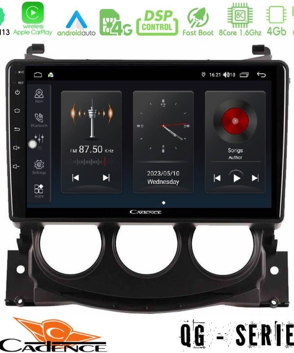 Kimpiris - Cadence QG Series 8Core Android13 4+64GB Nissan 370Z 2009-2013 Navigation Multimedia Tablet 9"