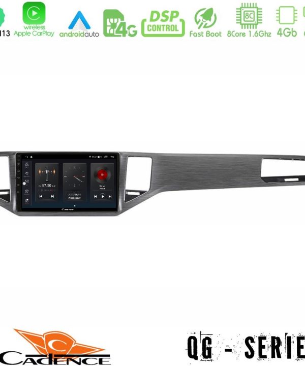 Kimpiris - Cadence QG Series 8Core Android13 4+64GB VW Sportsvan 2014-2020 Navigation Multimedia Tablet 9"