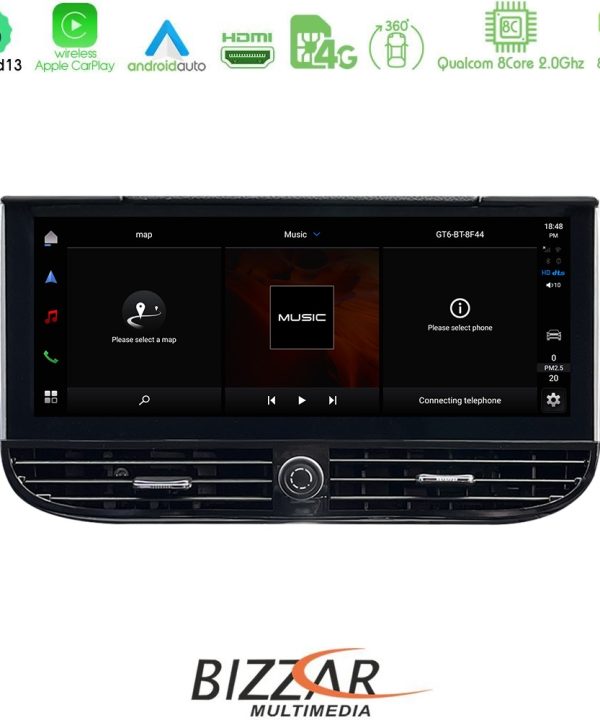 Kimpiris - Bizzar OEM Porsche Cayenne 2011-2016 8core Android13 8+128G Navigation Multimedia 12.3"