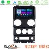 Kimpiris - Bizzar Ultra Series Jeep Wrangler 2008-2010 8core Android13 8+128GB Navigation Multimedia Tablet 9"