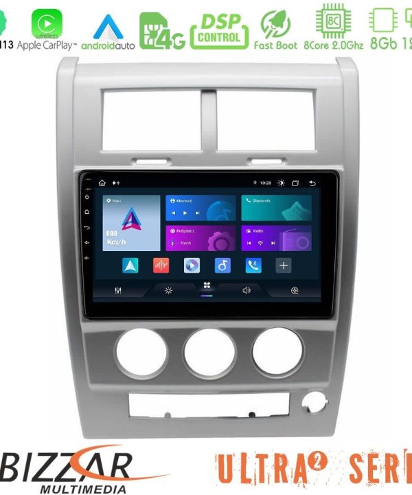 Kimpiris - Bizzar ULTRA Series Jeep Cherokee (KK) 2008-2012 8core Android13 8+128GB Navigation Multimedia Tablet 10"