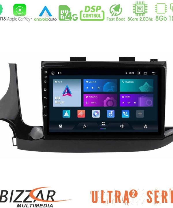 Kimpiris - Bizzar Ultra Series Opel Mokka 2016-2020 8core Android13 8+128GB Navigation Multimedia Tablet 9"