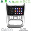 Kimpiris - Clarion GL700 Lite Series 8Core Android11 6+128GB Dacia Duster/Sandero/Logan Navigation Multimedia Tablet 9" Με Carplay & Android Auto