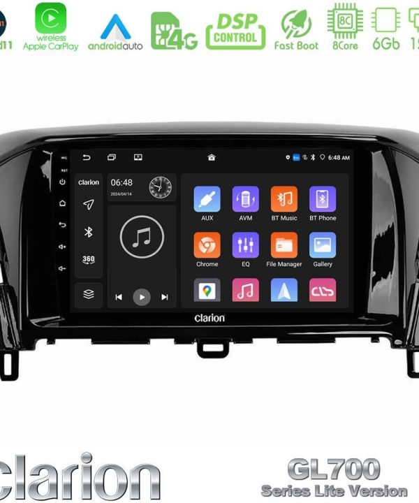 Kimpiris - Clarion GL700 Lite Series 8Core Android11 6+128GB Mitsubishi Eclipse Cross Navigation Multimedia Tablet 9" Με Carplay & Android Auto