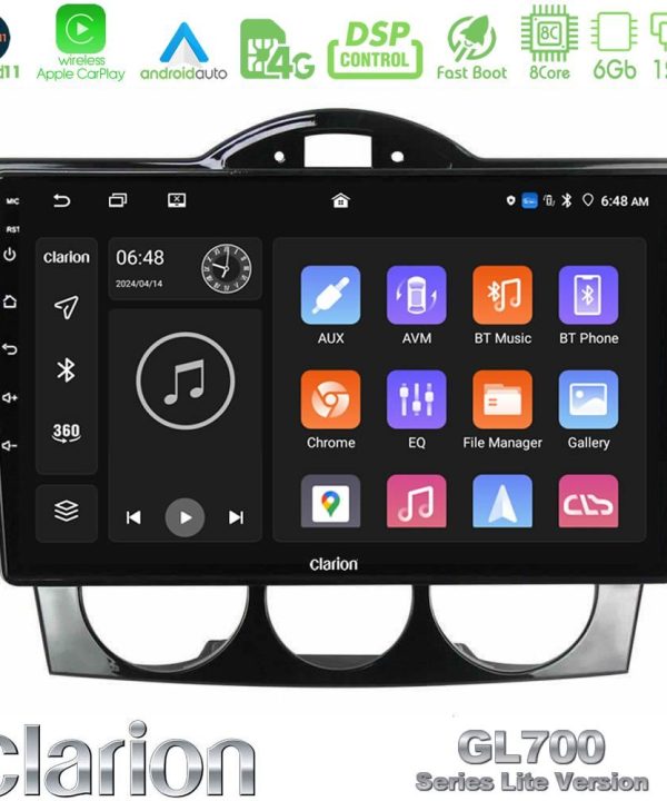 Kimpiris - Clarion GL700 Lite Series 8Core Android11 6+128GB Mazda RX8 2003-2008 Navigation Multimedia Tablet 9" Με Carplay & Android Auto