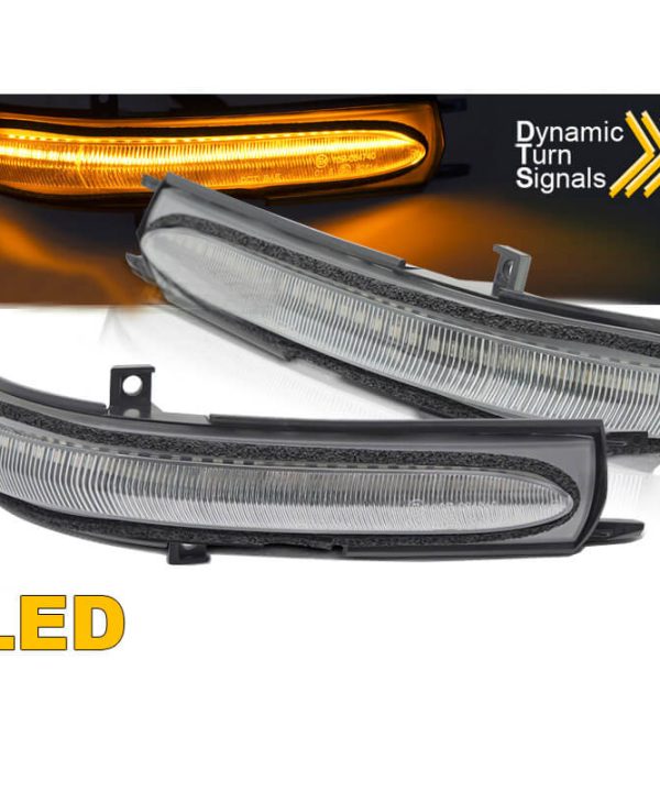 Kimpiris - Φλας Καθρέπτη Για Honda Civic 04-06 3-5Doors / Accord 02-08 White Dynamic Led 2 Τεμάχια