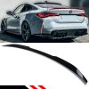 Kimpiris - Αεροτομή Πορτ Παγκάζ Για Bmw 4 G22 2020+ 2D M4 Look Lipspoiler Γυαλιστερή Μαύρη Από Abs Πλαστικό